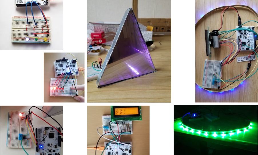 Lighting system concept prototype Arduino prototype