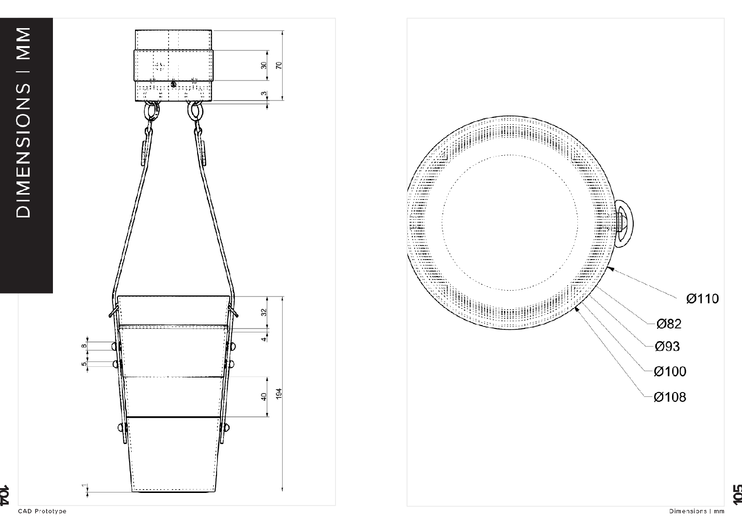 Quarta is a multifunctional cup holder design concept CAD prototype