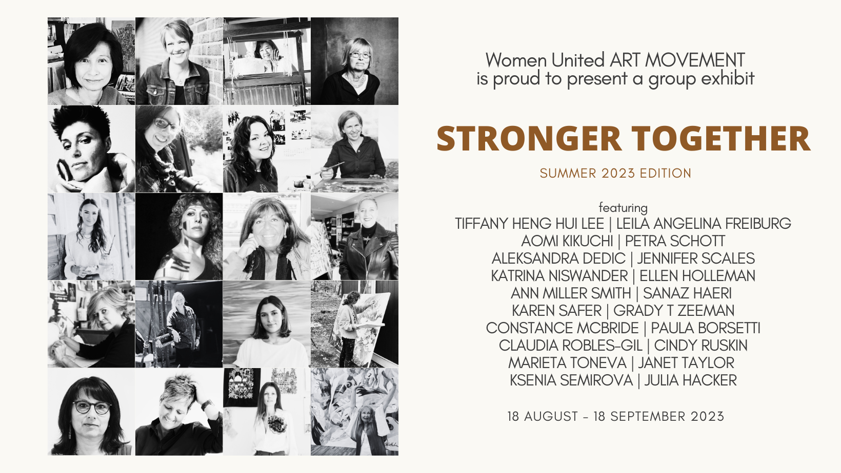Experience the Power of Female Artistry at the ‘Stronger Together’ Exhibition
