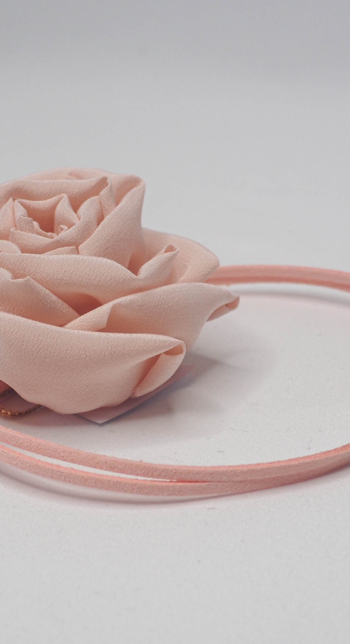 Silk Rose Choker Craft Kit Pink