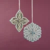 Handcrafted Snowflake Ornament – Jewels of Winter Collection