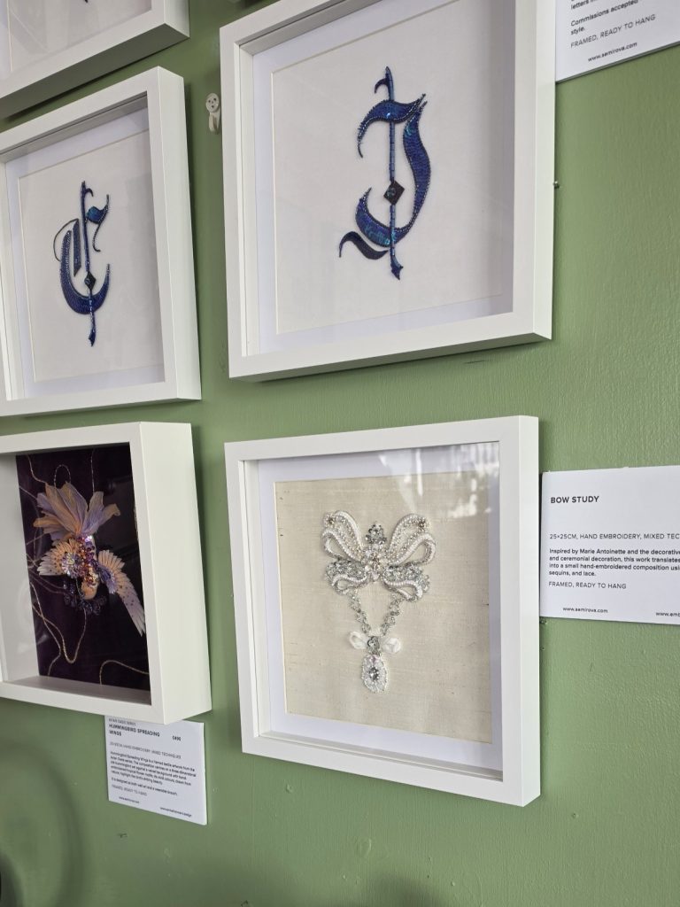 Monogram Series and Bow Studies at Villa LVI, Ksenia Semirova Brighton Artists Open Houses 2026