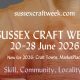 Sussex Craft Week 2026 takes place from 20–28 June, with Ksenia Semirova taking part in the Arundel Craft Town programme.